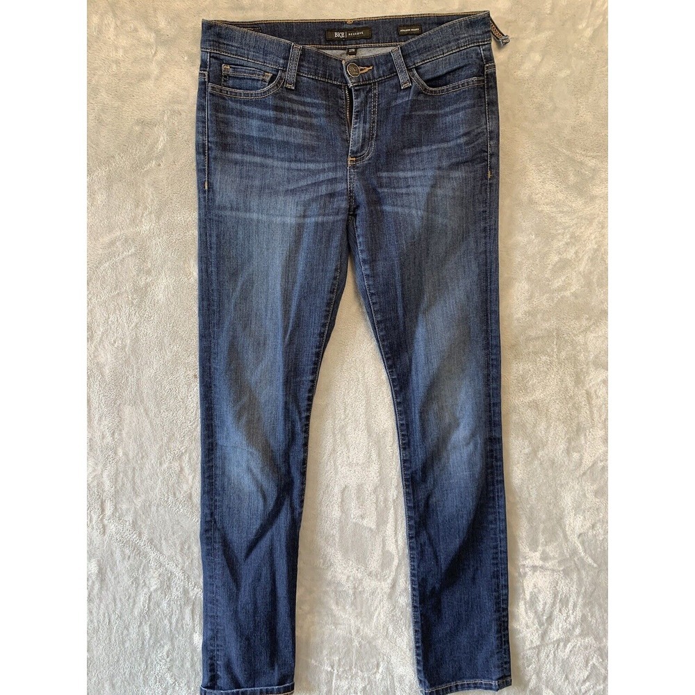 BKE Resrve Addison Skinny Women's Blue Jeans Size 27 Indie Sleaze‎ Revival
